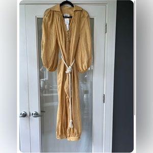 New With Tags Lisa Marie Fernandez Linen Jumpsuit Small